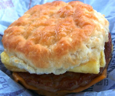 McDonald’s Buttermilk Biscuit with Sausage | Neurotic Nibbler