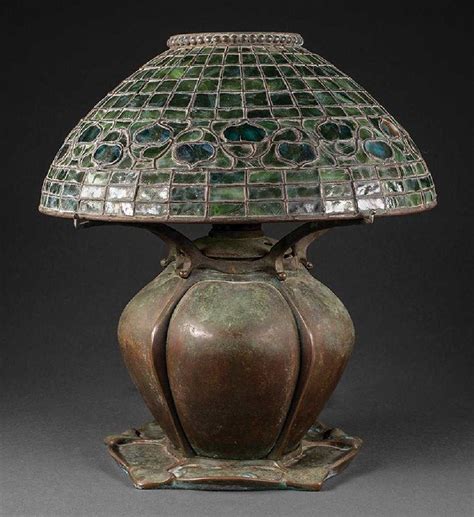 Tiffany Studios Bronze Table Lamp Base