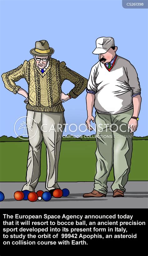 Bocce Ball Cartoons and Comics - funny pictures from CartoonStock