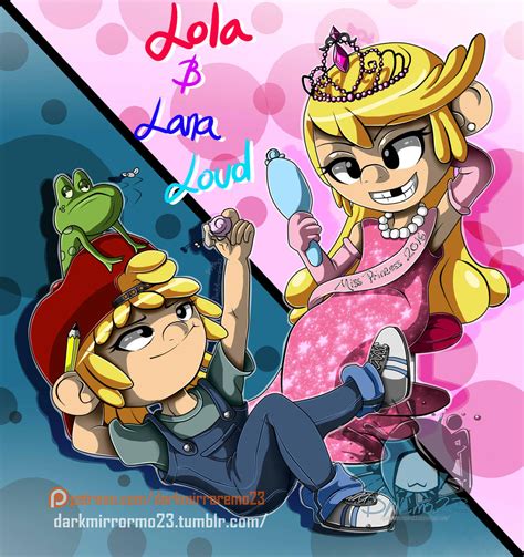 The Loud House: Lana and Lola Loud by DarkMirrorEmo23 on DeviantArt
