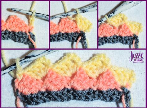 Box Stitch – written, photo, and video crochet tutorial - Jessie At Home