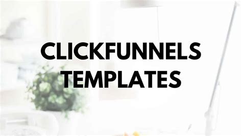 Clickfunnels Templates - Click to Add to CF and use CF as low as $19/month