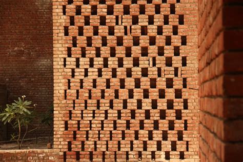 Brick Jali Wall Design - Decoration Ideas