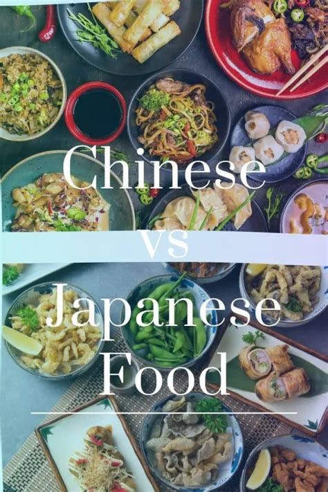 Chinese food vs Japanese food | 3 main differences explained