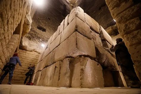 Inside the Pyramid of Djoser — the world's oldest still-standing stone building — that reopened ...