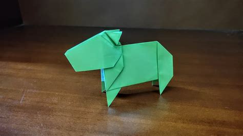 Origami Capybara Easy | How To Make Origami Capybara Easy | Easy ...