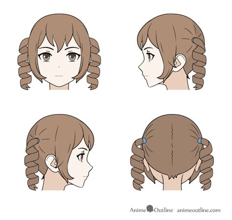 How To Draw Curly Anime Hair Male I will show you the easiest way to draw curly hair with this ...