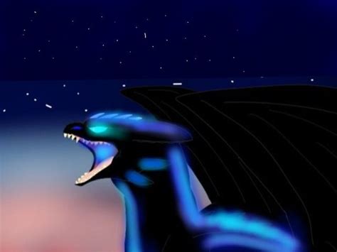 Alpha night fury | Dragones, Furia nocturna, Nocturno