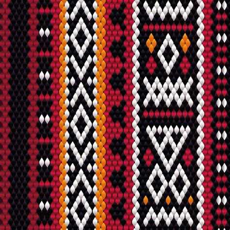 How to Weave a Bedouin Sadu Fabric Pattern Using Adobe Illustrator ...