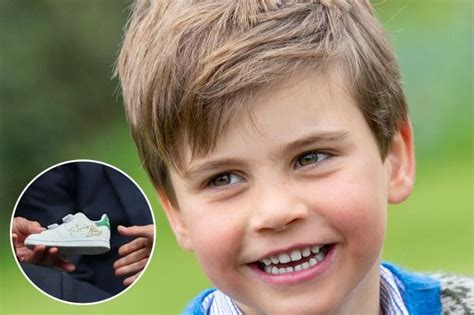 Prince Louis gifted 'priceless' pair of Adidas Stan Smith trainers - but 'he's unlikely to wear ...