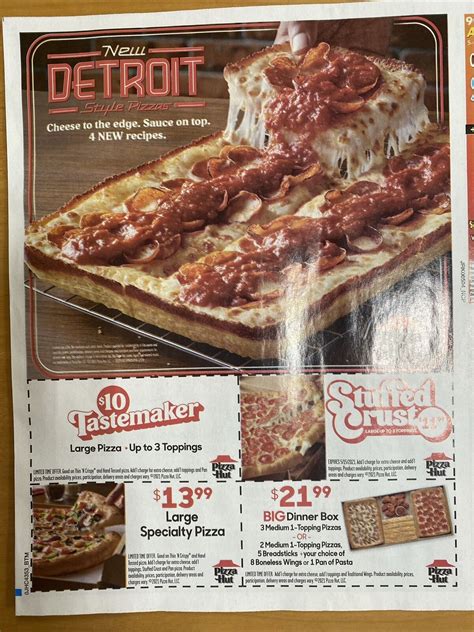 PIZZA HUT COUPONS EXPIRES 5/15/2021: find the best deals at the moment ...