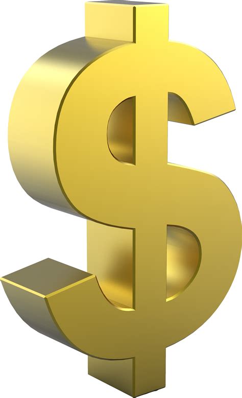 Gold Dollar Sign Png - Free Logo Image