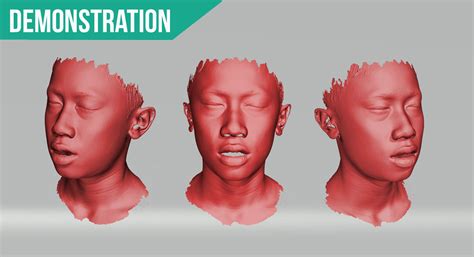 Blog - 3D Face Scan: Scanning Different Facial Expressions - Polyga