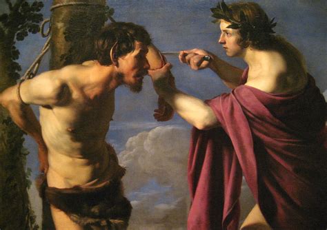 Apollo and Marsyas | 1616–1620 Bartolomeo Manfredi Italian, … | Flickr