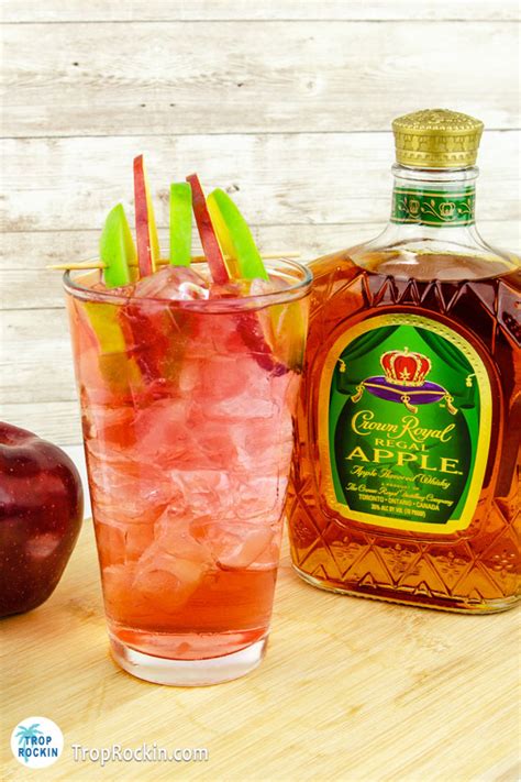 3 Ingredient Crown Apple Drink | Trop Rockin