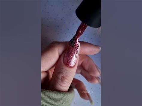 Swatching red glitter gel polish ️ ️ #shorts #fyp #nails #nailart # ...