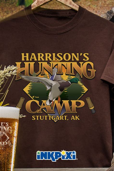 Duck Hunting Camp Dark Chocolate Items | Personalized shirts, Personalized gifts for her ...