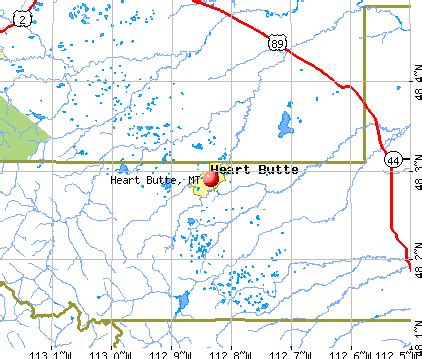 Heart Butte, Montana (MT 59448) profile: population, maps, real estate ...