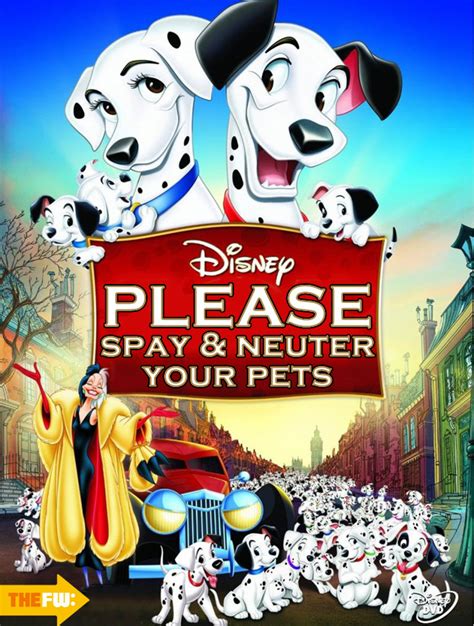 Walt Disney Parody Posters - 101 Dalmatians - Walt Disney Characters ...