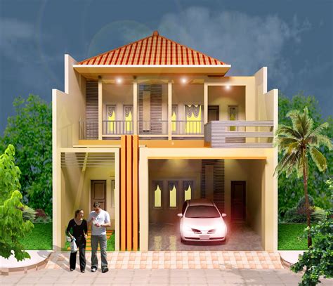 Desain Rumah Minimalis Modern 2 Lantai Terkini | Desain Properti Indonesia