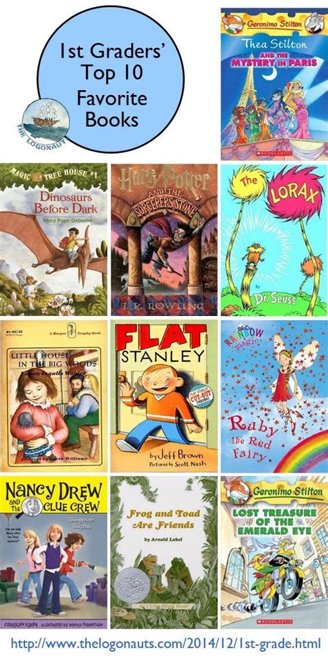 Top 10 Favorite Books of First Graders | First grade books, Books for ...