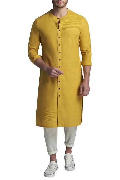 Buy Pintuck kurta with pants by Suta & Co - Men at Aza Fashions India Fashion Men, Nigerian Men ...