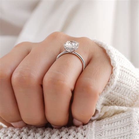 Hidden Halo Engagement Rings - Create Your Secret Sparkle