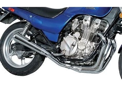 MAC EXHAUSTS HONDA CB 750 F/K 4-INTO-1 EXHAUST MEGAPHONE BLACK/CHROME ...