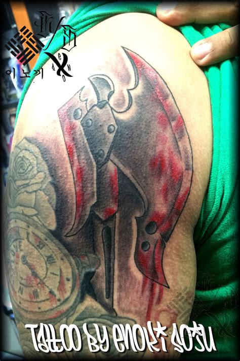 Latest Battle axe Tattoos | Find Battle axe Tattoos