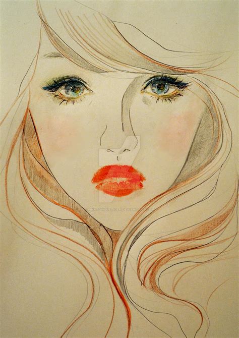 Red Lipstick by PinkTongueTiger on DeviantArt