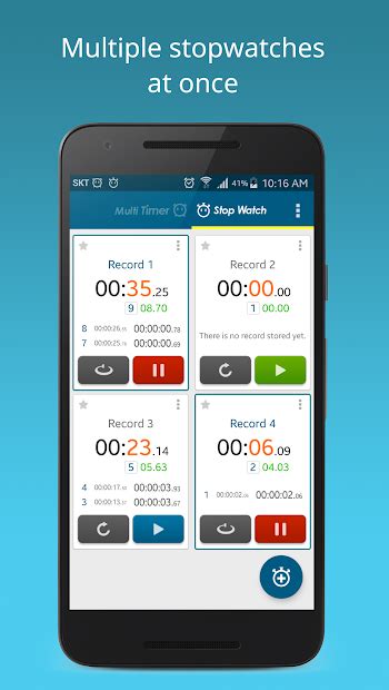 Multi Timer StopWatch - Apps op Google Play