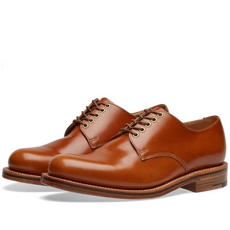 Grenson Curt - Made in England Amber High Shine | END.