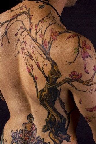 Bodhi Tree --- A variation of the Rowan Tree I want tattooed in a similar manner, with a harp ...