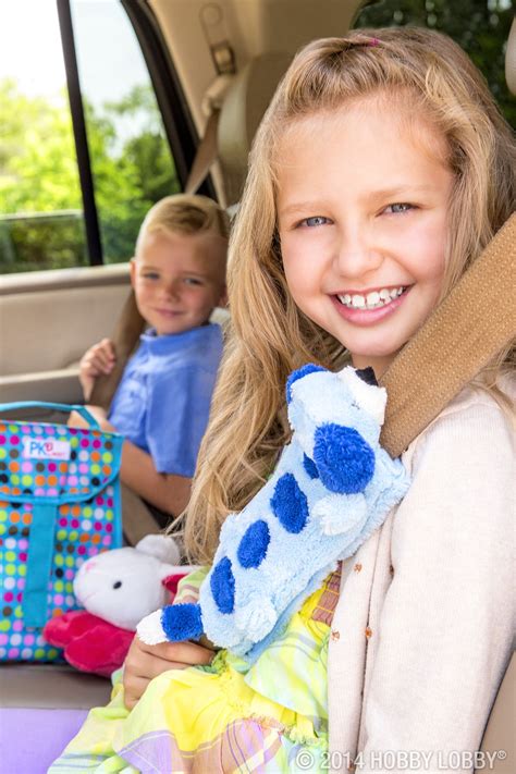 Buckling up doesn't have to hurt! These soft seatbelt friends keep the kiddos happy and safe ...