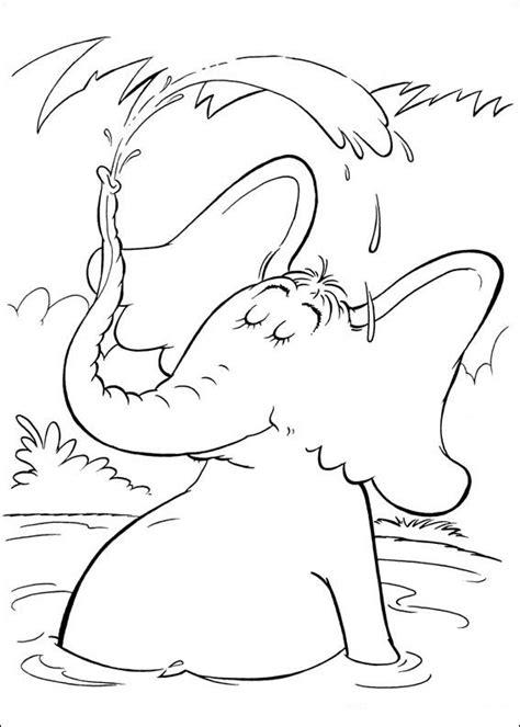 Dr Seuss Alphabet Coloring Pages