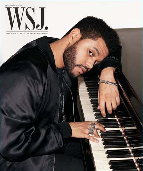 The Weeknd Covers WSJ Magazine, Talks Haircut