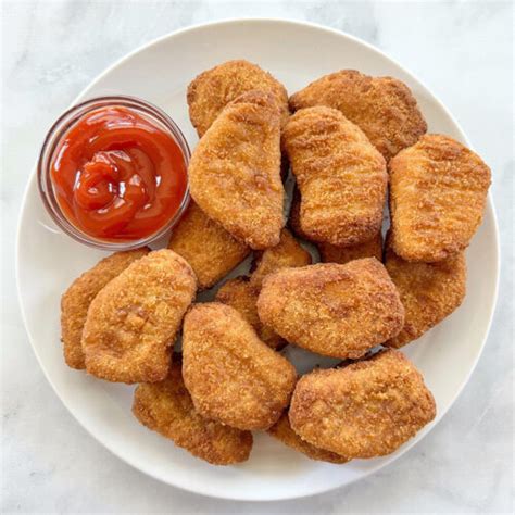 Air Fryer Frozen Nuggets (Vegan) - The Urben Life