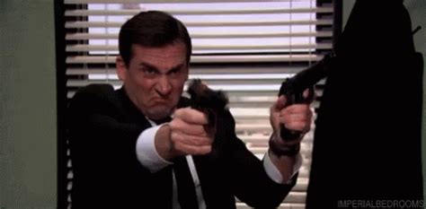 Shooting GIF - Shooting TheOffice - Discover & Share GIFs