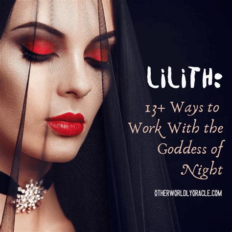 Lilith Goddess of the Night: 14 Ways to Work With Her WILD Energy