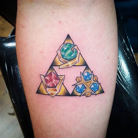 25 Mighty Triforce Tattoo Designs & Meaning - Discover The Golden Power Check more at http ...