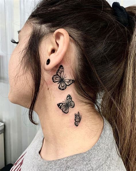 41 Best Neck Tattoos For Women - Beautyholo | Neck tattoos women, Neck tattoo, Best neck tattoos