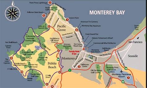 17 Mile Drive em Carmel - Modo de Usar 1 | Monterey bay aquarium, Hotel ...