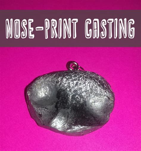 Dog Nose Print Necklace | Thrifty Below | Dog nose print, Dog nose, Pet keepsake
