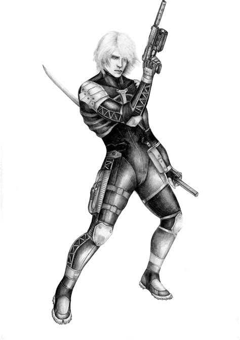 ArtStation - Raiden (MGS2)