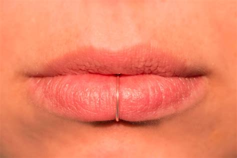 Faux Rose Gold Lip Cuff fake Lip Ring 20 Gauge NO PIERCING - Etsy UK