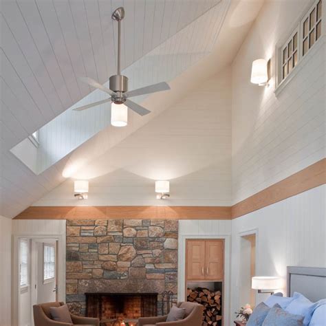 How To Mount A Fan On Vaulted Ceiling - Ceiling Light Ideas