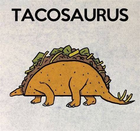 Tacosaurus | Dinosaur meme, Dinosaur funny, Dinosaur puns