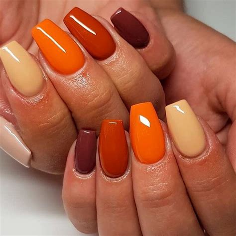 29 Best Autumn Nail Designs You'll Want To Try | Fall gel nails, Cute ...