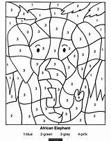 Free Printable Color By Number Coloring Pages  Best For sketch template