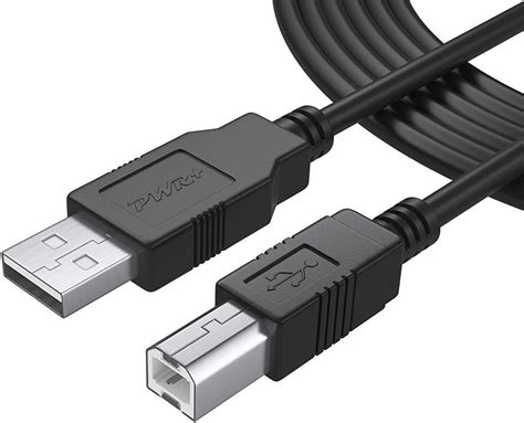 Amazon.com: 25Ft Extra Long USB-Printer-Cable 2.0 for HP OfficeJet ...